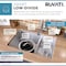 Ruvati 28" Undermnt Tight Radius 60/40 Dbl Bowl 16 Gauge SS Kitchen Sink RVH7255 - alternate 9